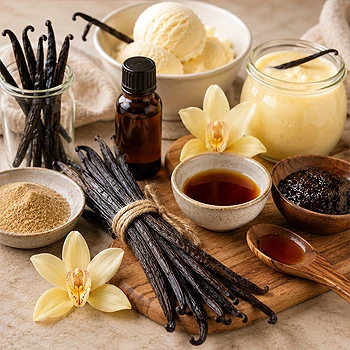 Vanilla & Natural Flavourings
