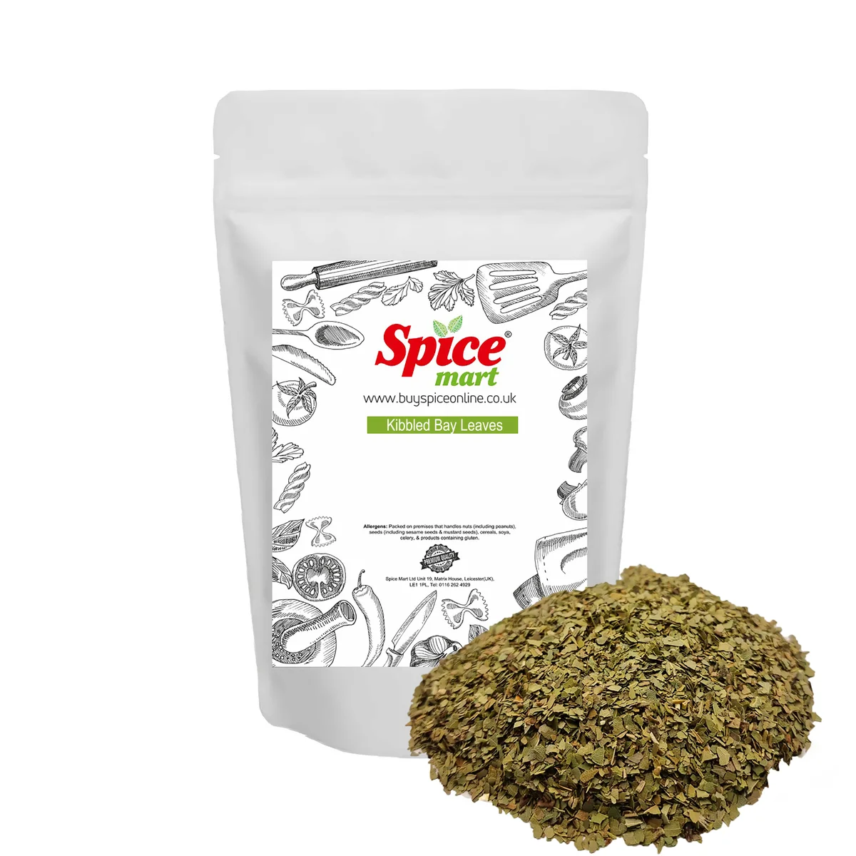 Kibbled Bay Leaves 1kg