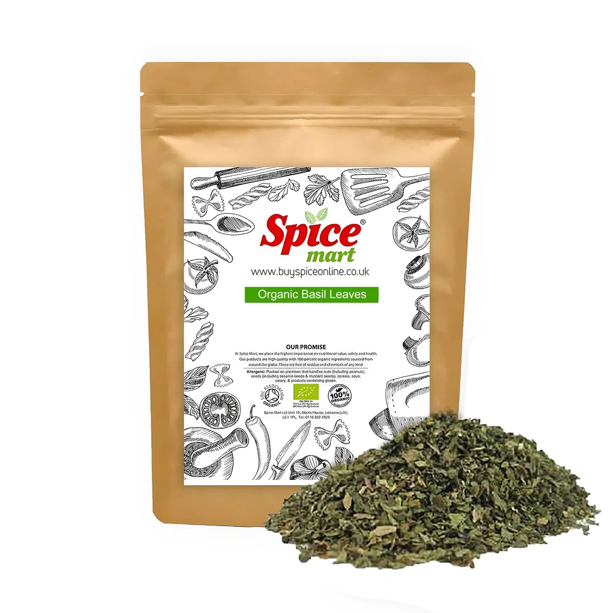 Organic Basil 2kg