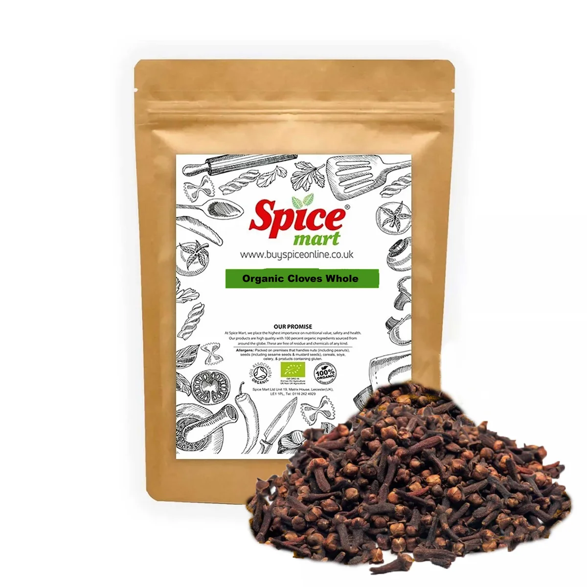 Organic Clove Whole 250g