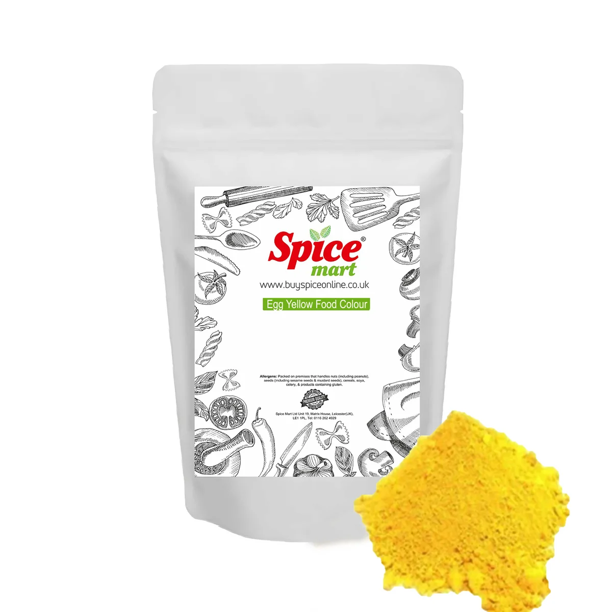 Egg Yellow Food Colour 500g