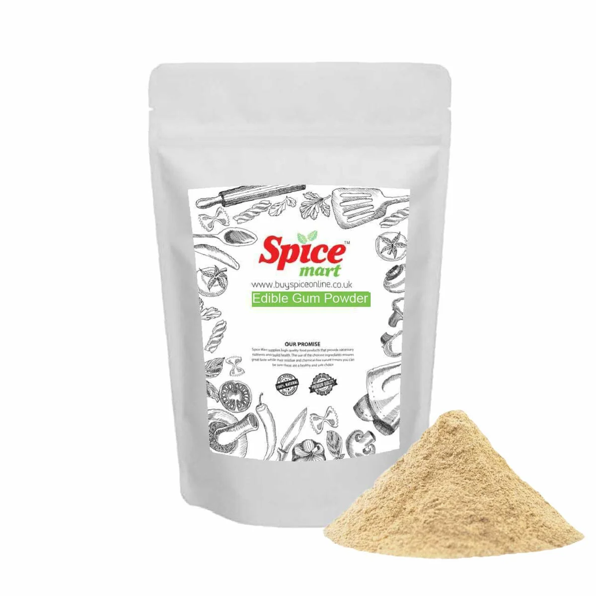 Edible Gum Powder 2kg