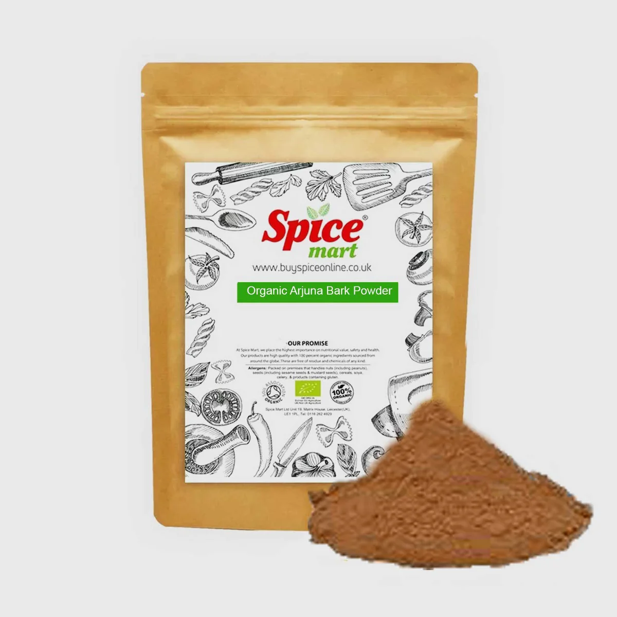 Organic Arjuna Bark Powder 50g