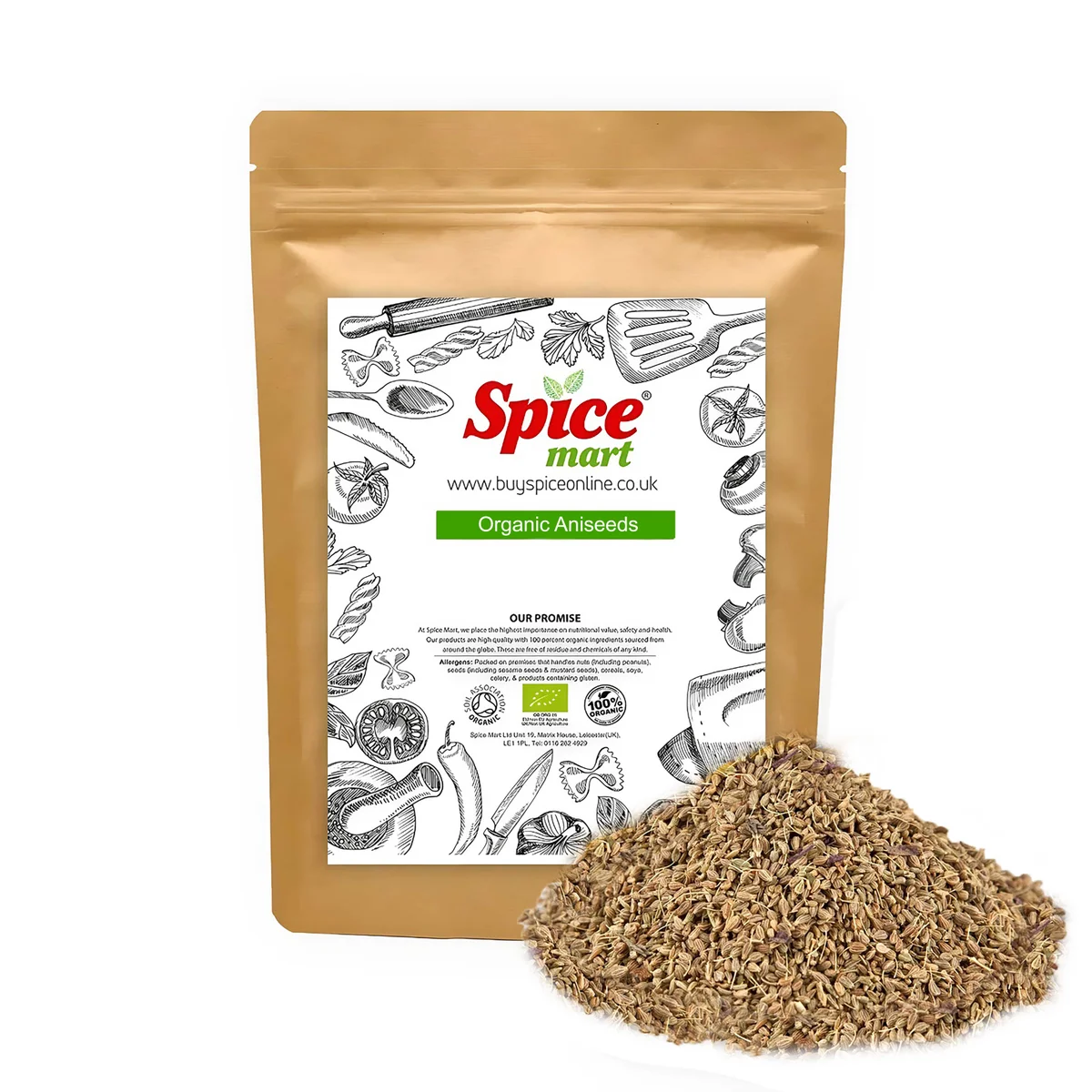 Organic Aniseed Green 1kg