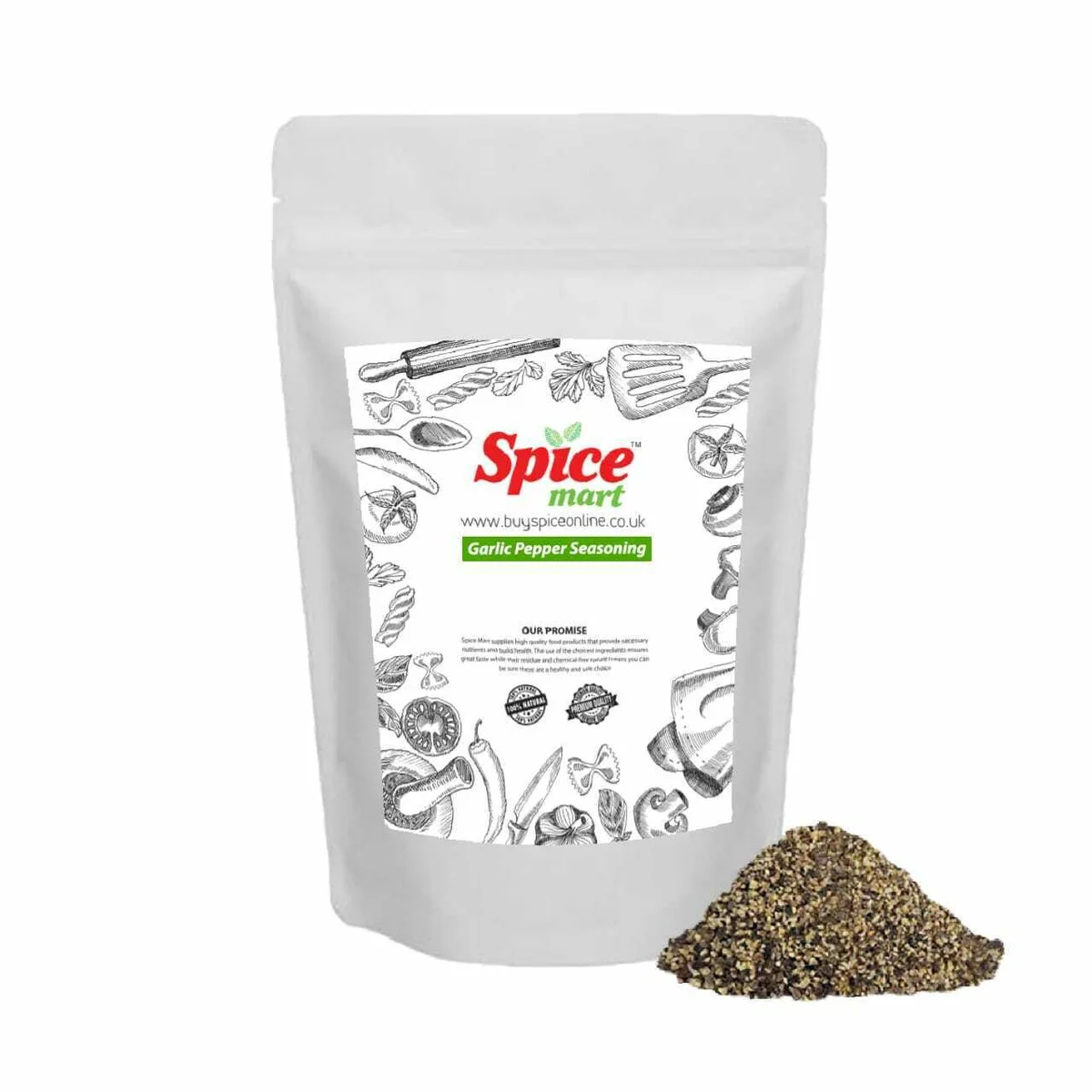 Garlic Pepper Seasoning 250g