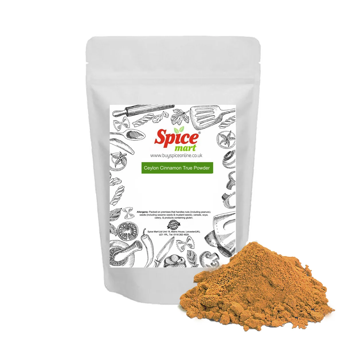 Ceylon Cinnamon True Powder 500g