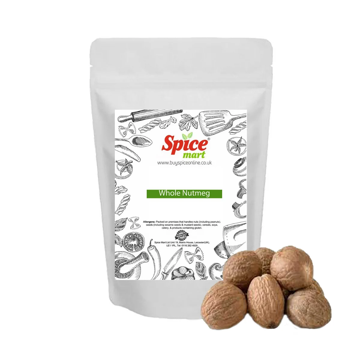 Nutmeg Whole 2kg