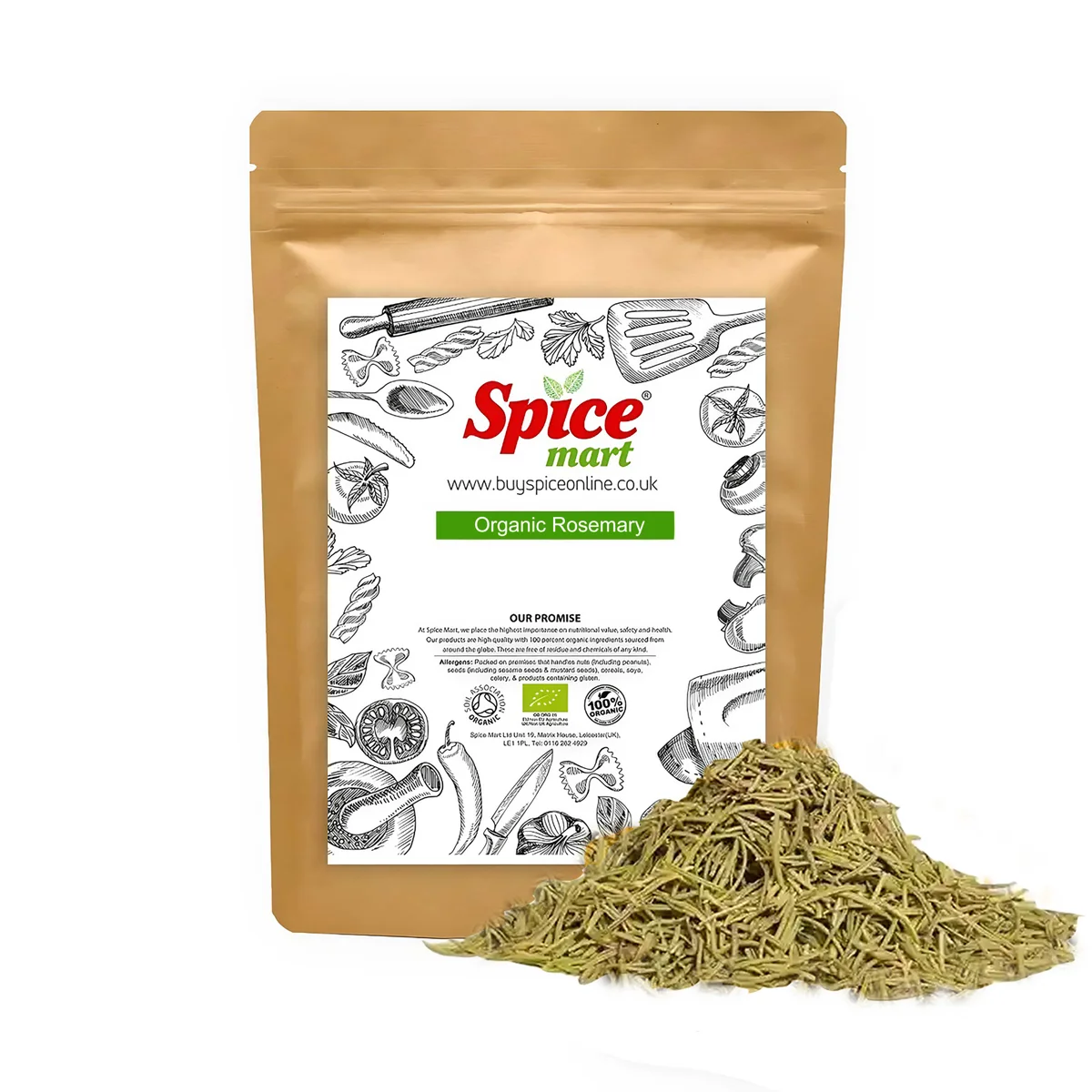 Organic Rosemary 250g