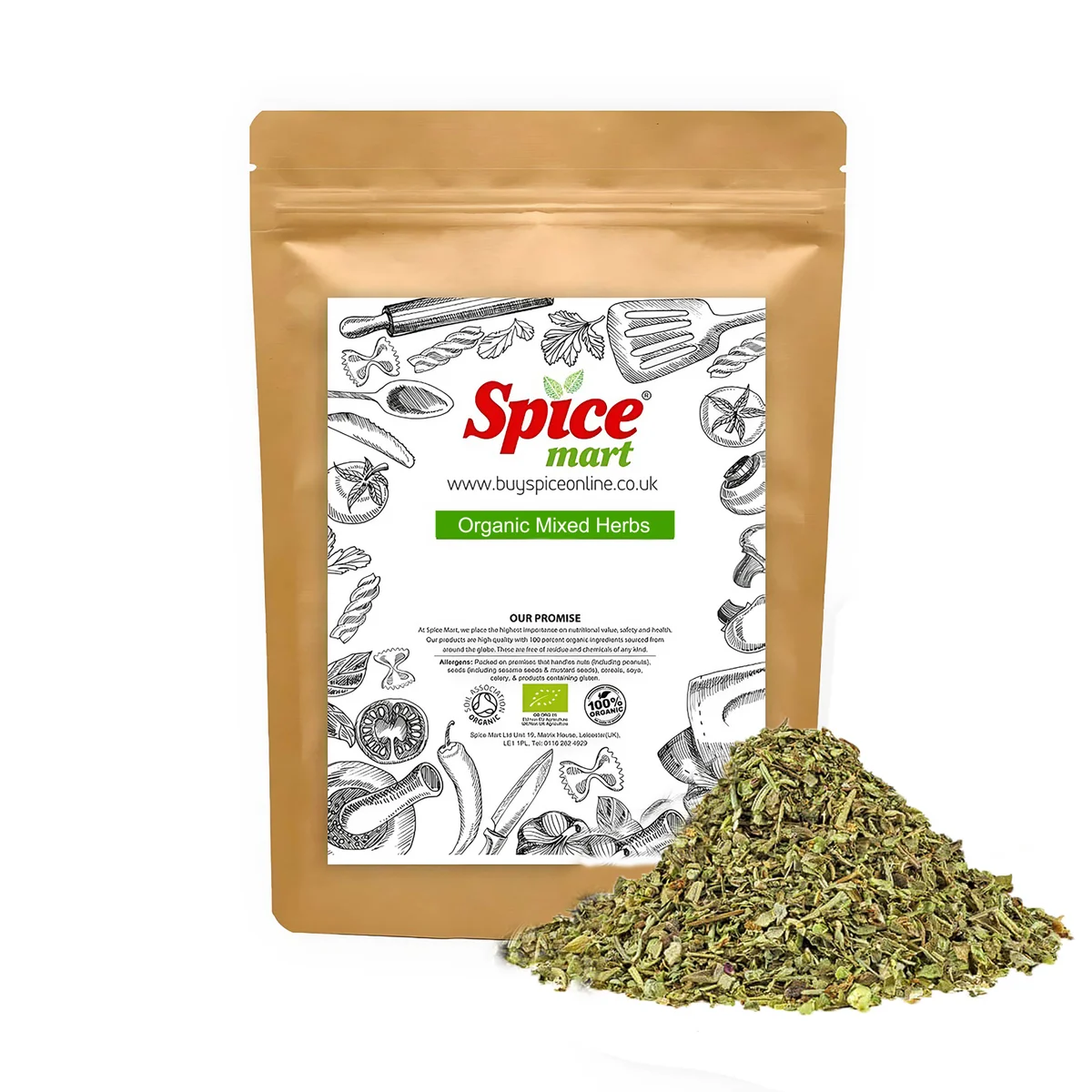 Organic Mixed Herbs 250g