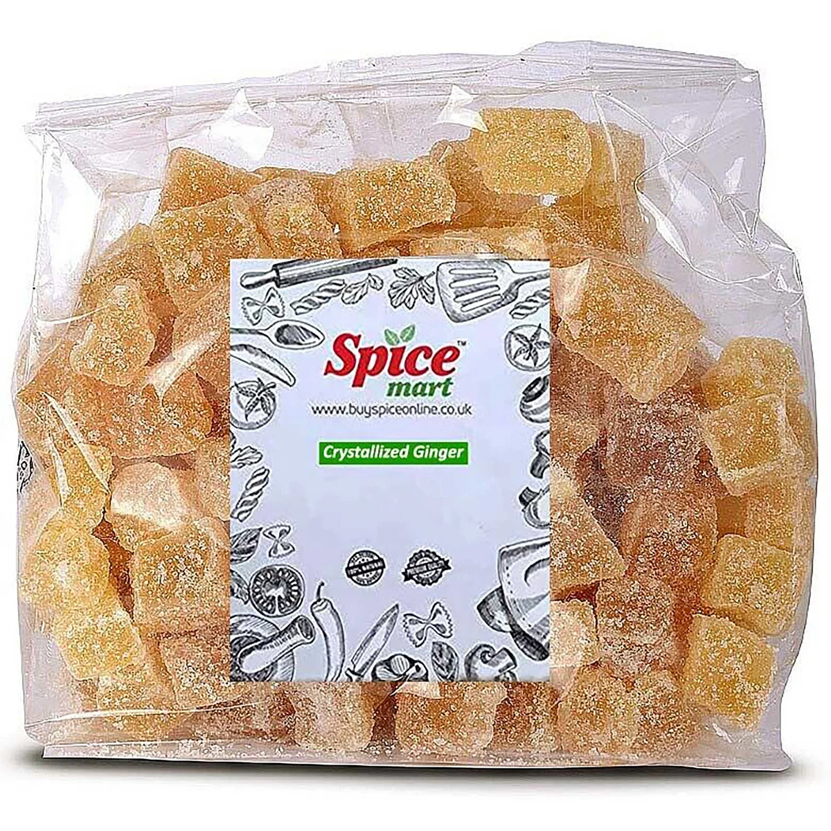 Crystalised Ginger 50g