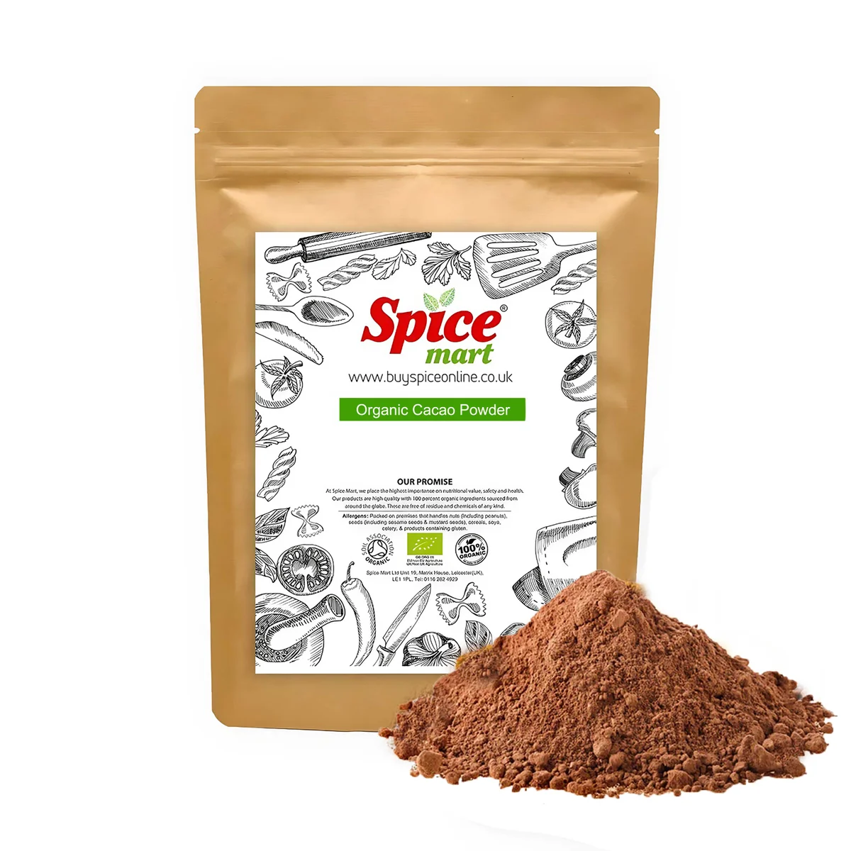 Organic Cacao Powder 50g