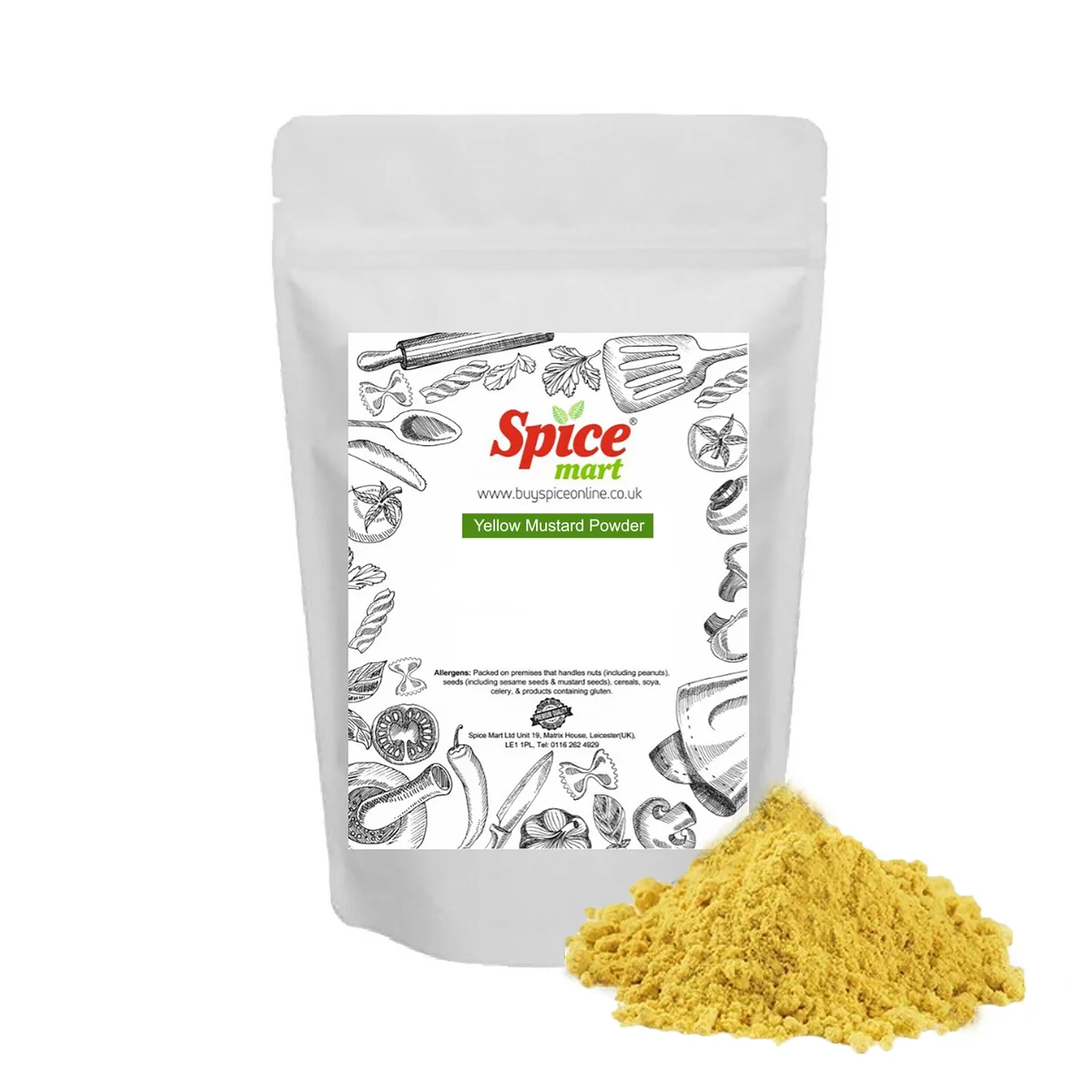 Yellow Mustard Powder 50g