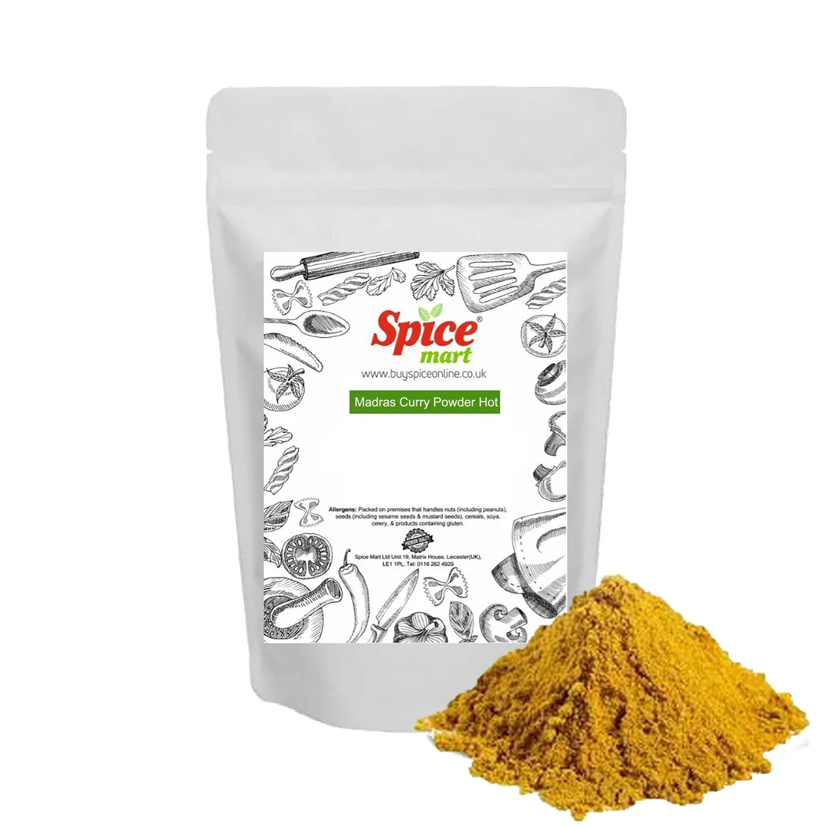 Madras Curry Powder Hot 250g