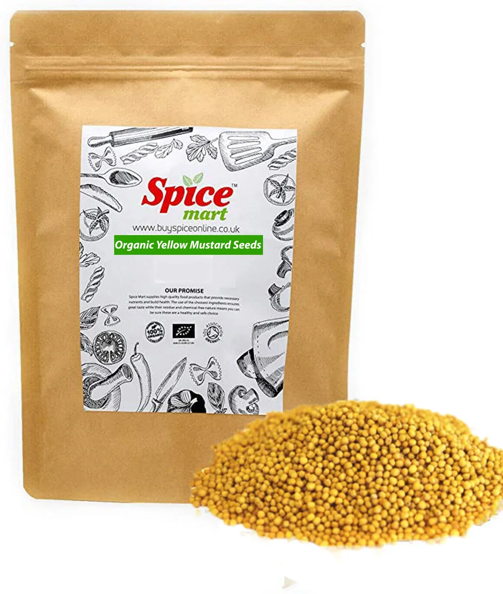 Organic Yellow Mustard Seed 2kg