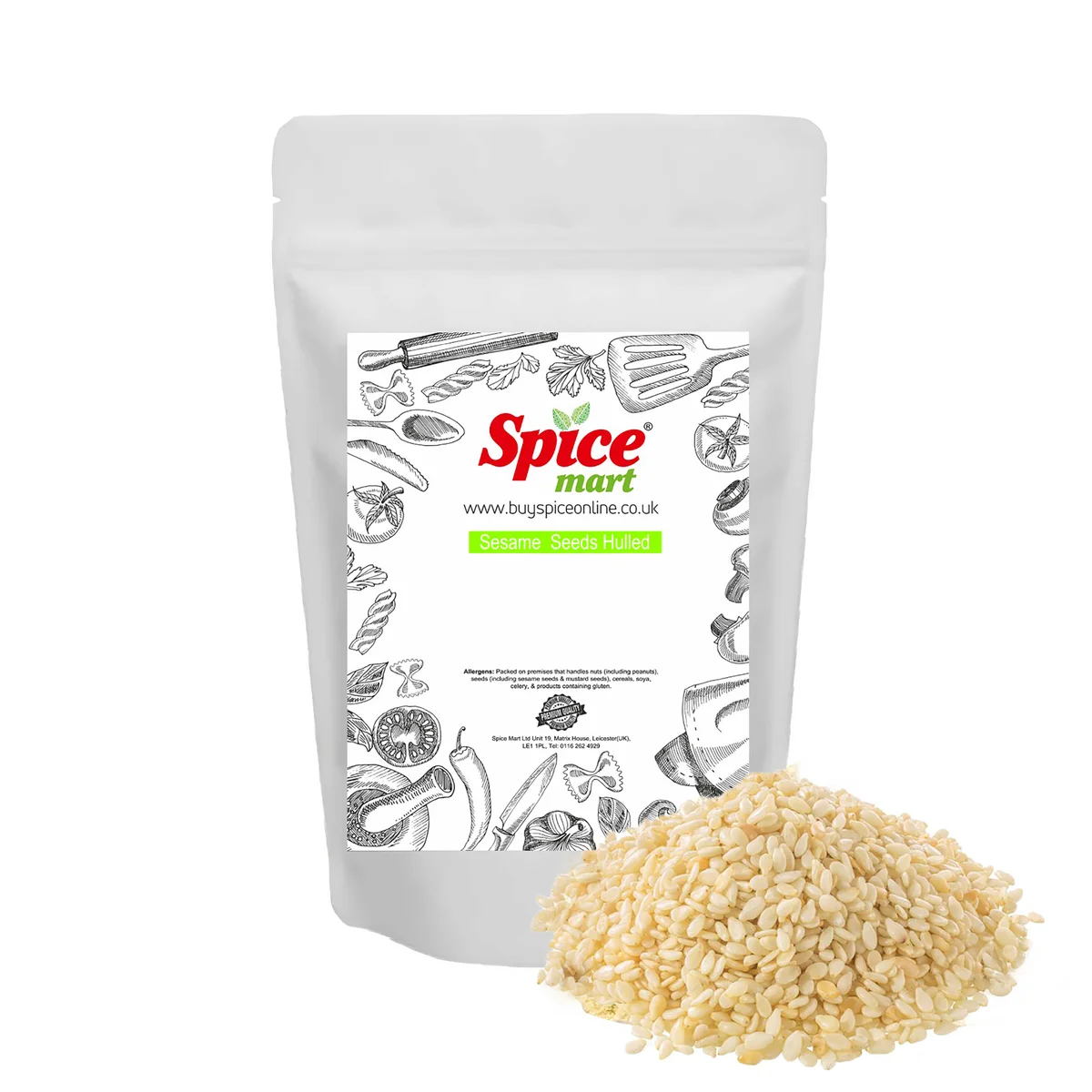 Sesame Seeds Hulled 500g