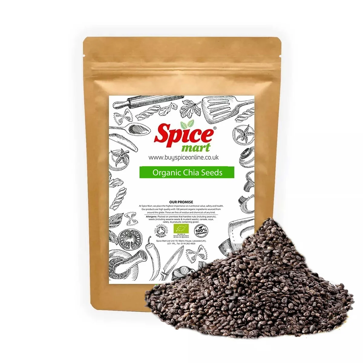 Organic Chia Seeds 250g