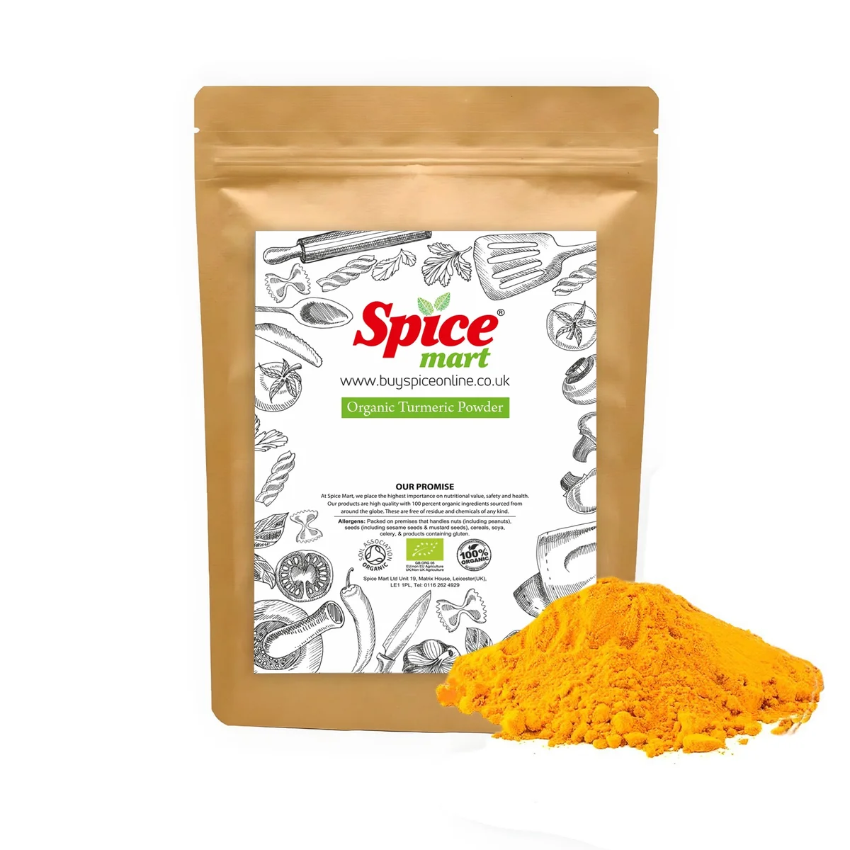 Organic Turmeric Powder 50g