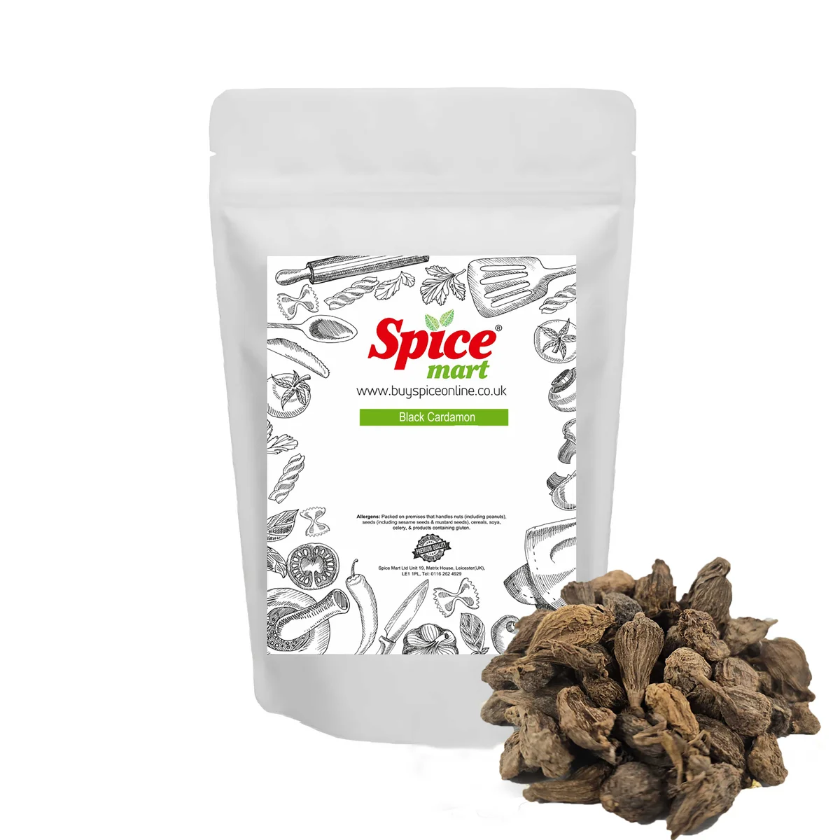 Black Cardamon Pods 250g