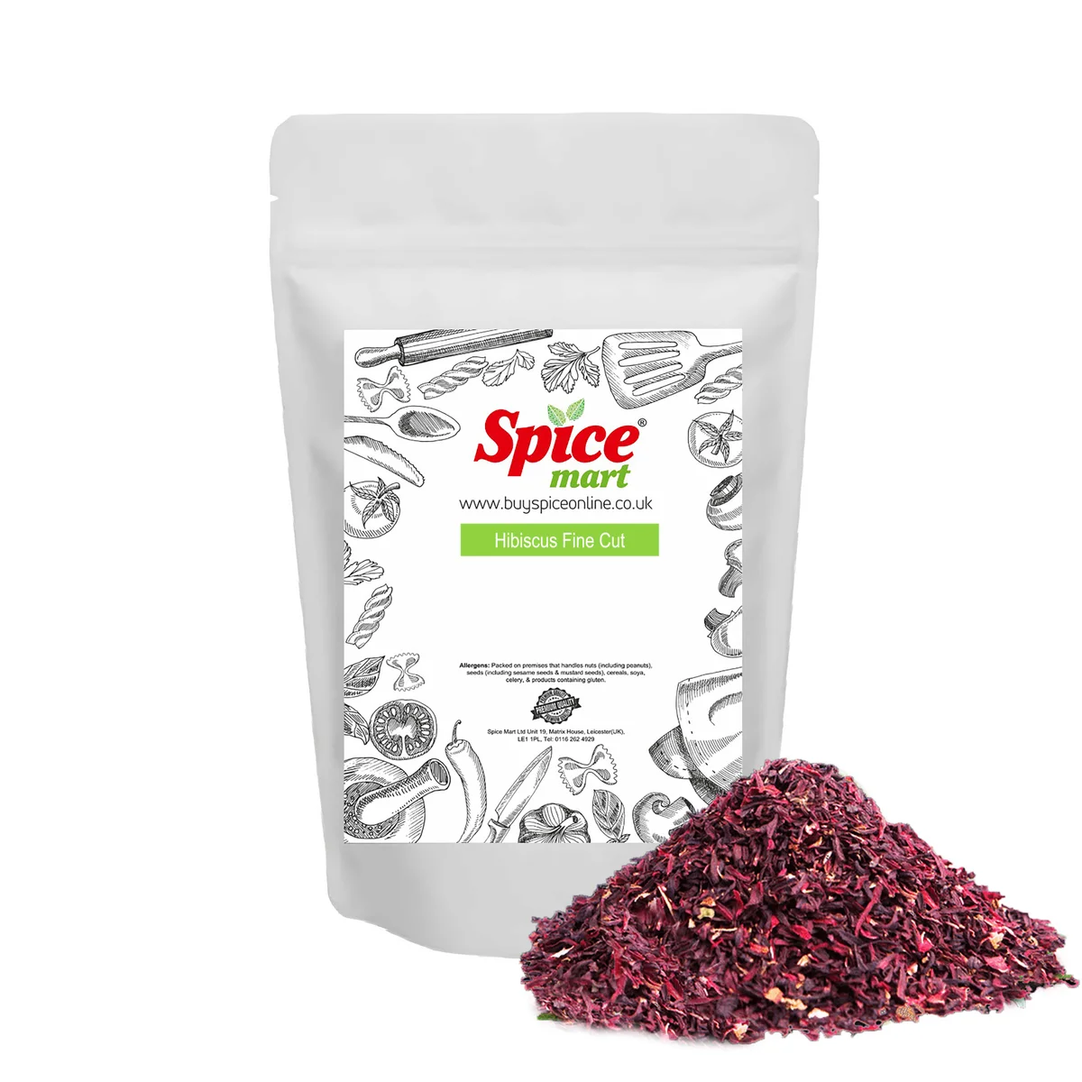 Hibiscus Fine Cut 100g