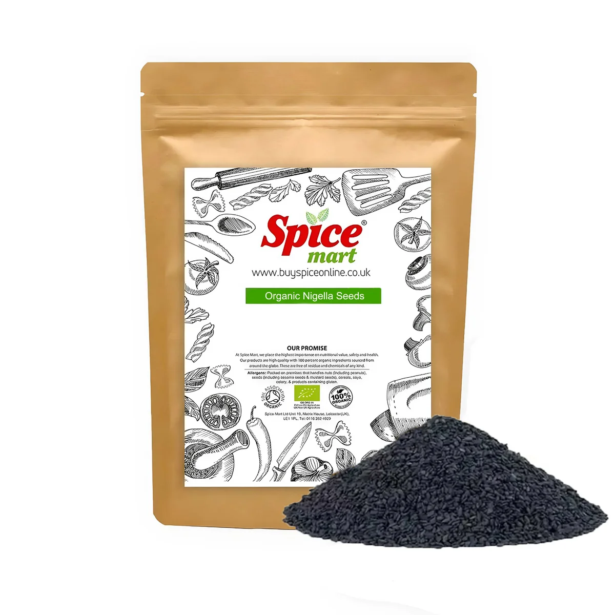 Organic Nigella Seeds 250g
