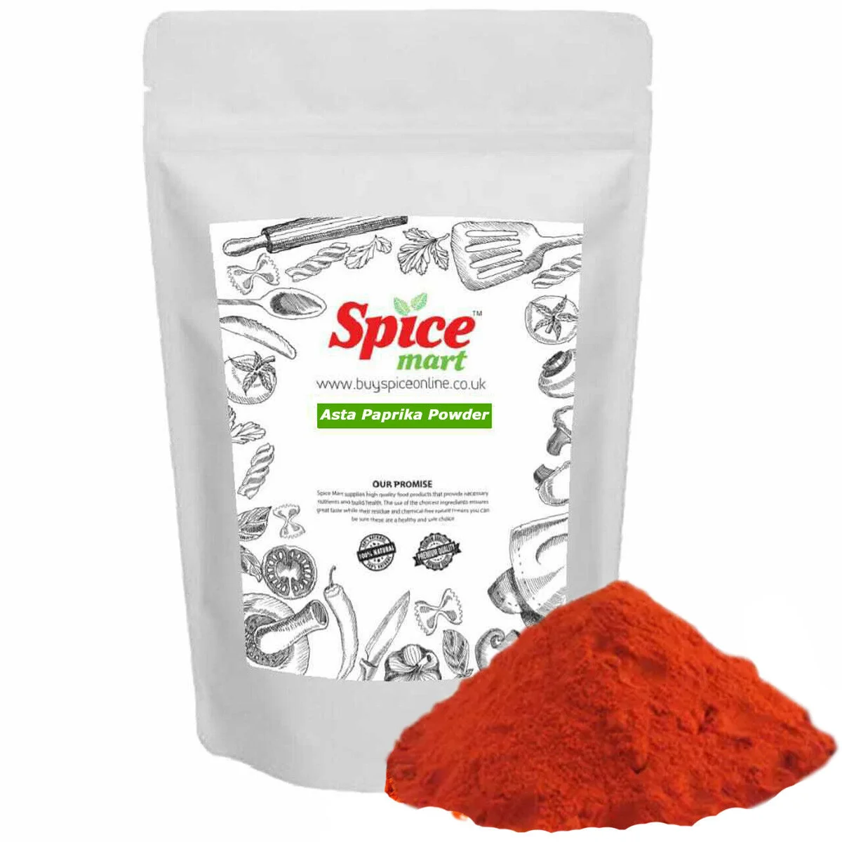 Paprika Powder Asta 100 100g