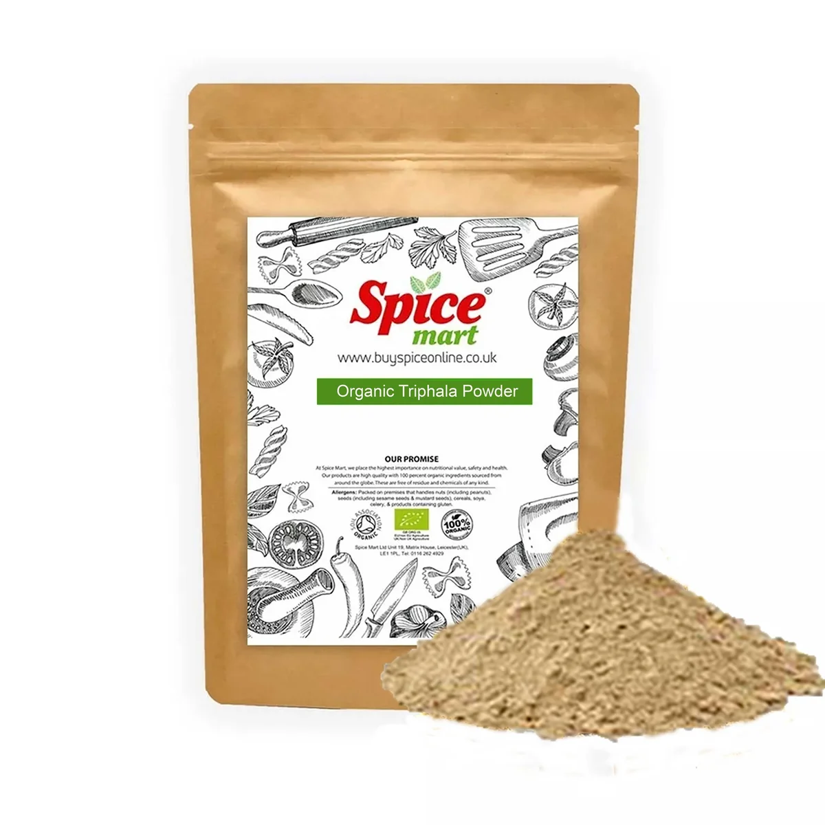 Organic Triphala Powder 2kg