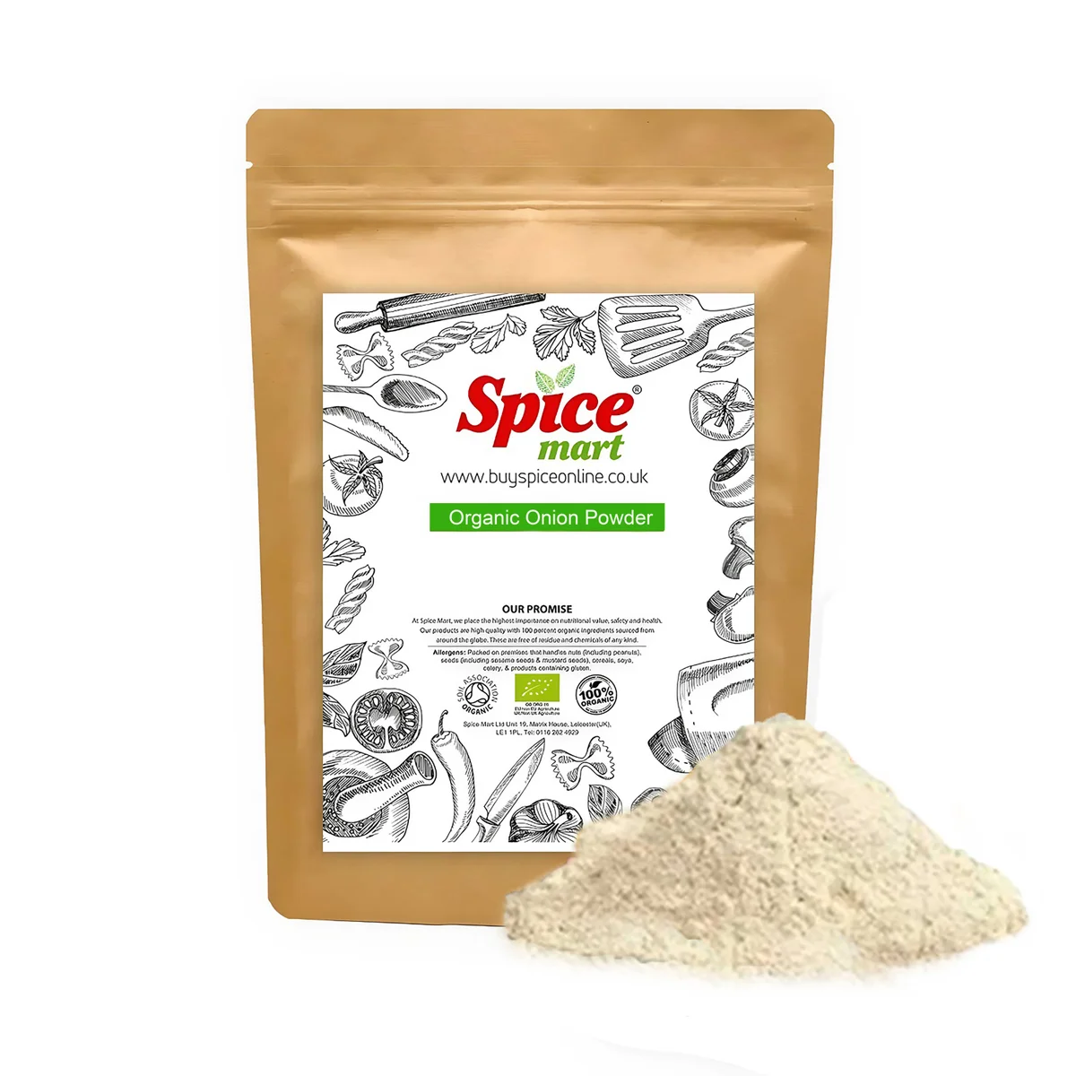 Organic Onion Powder 1kg